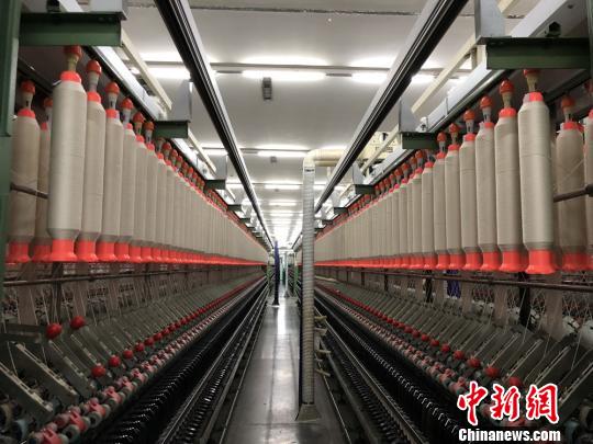 高度智能化的車間。　孫權(quán) 攝