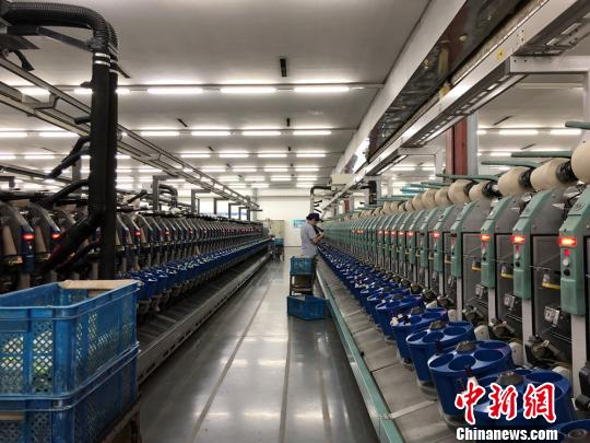 圖為偶爾有工人在進(jìn)行簡單的操作?！O權(quán) 攝